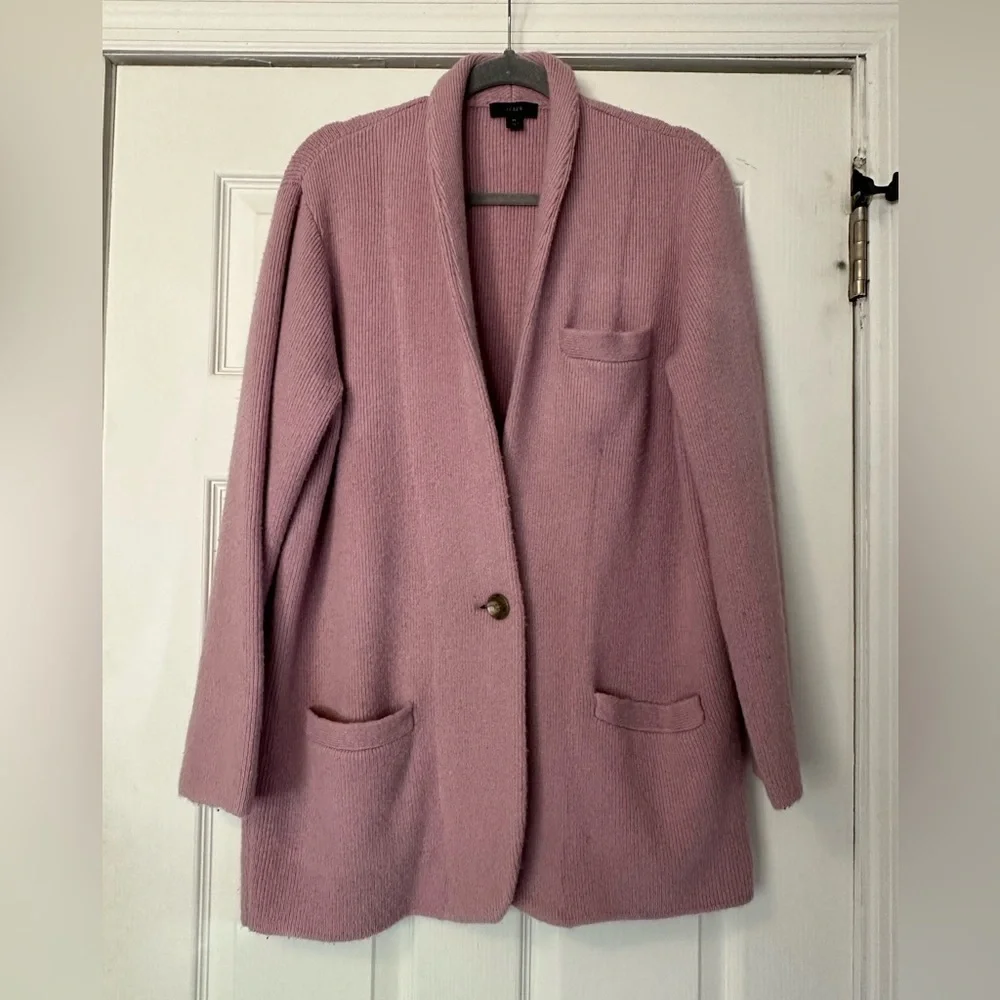 J. Crew BA551 Cocoon Sweater Blazer